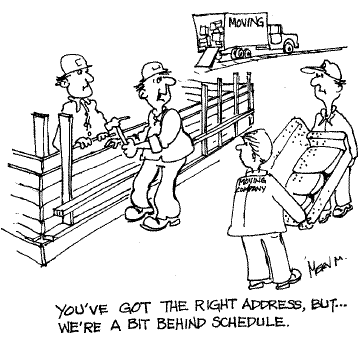 17-behind schedule framing